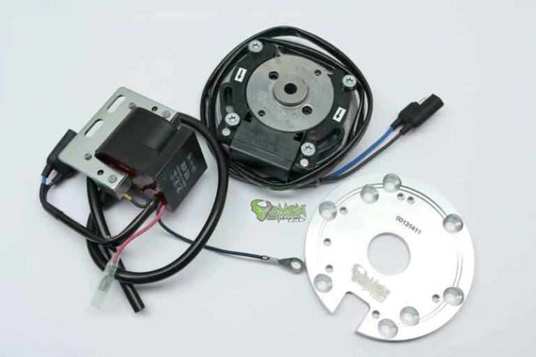 PVL complete analog Igniton 13° for Honda CR 250R (1981-1985) incl. Mountingplate